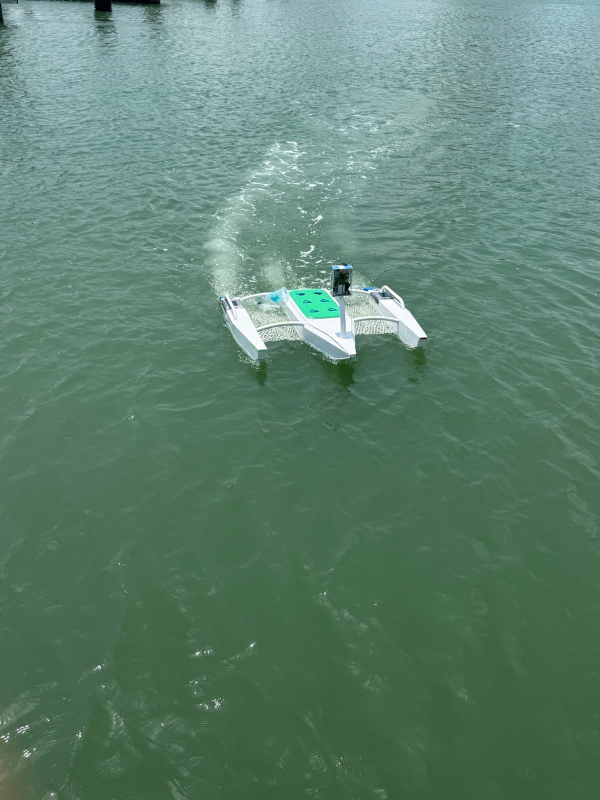 ADDRAR IV robot on test stand